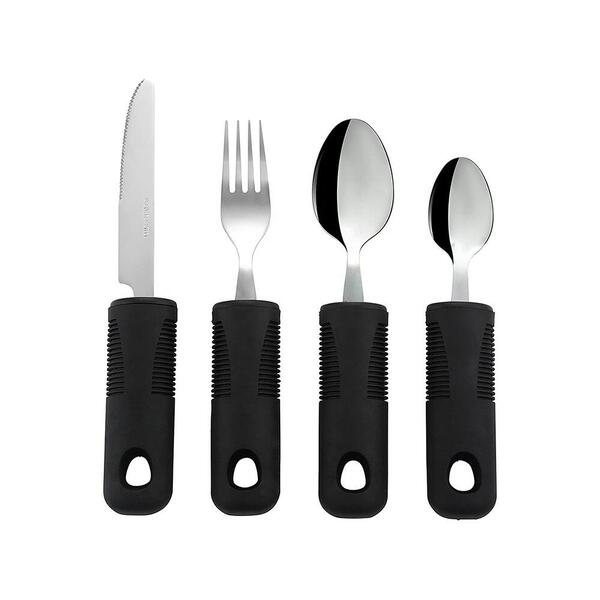 Lifemax Easy Grip Cutlery Set (4 Piece)