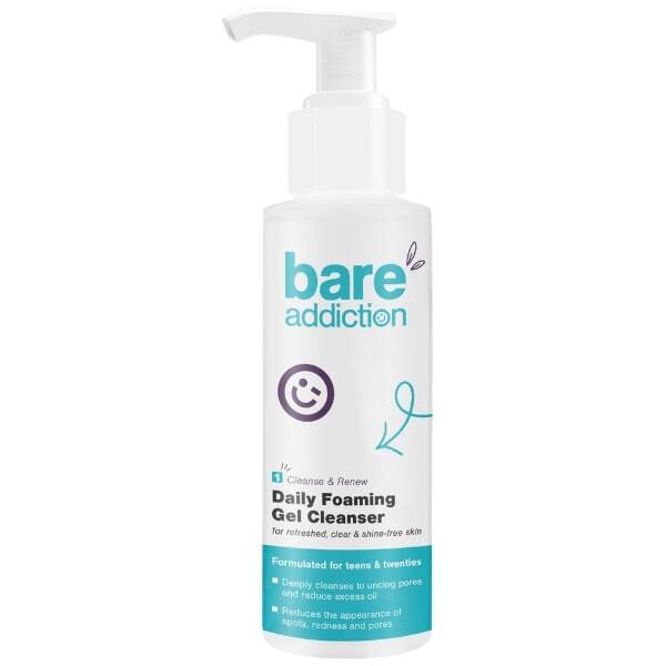 Bare Addiction 150ml Foaming Gel Cleanser Daily Skin Care