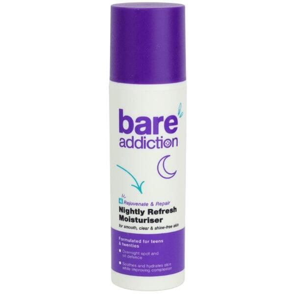 Bare Addiction 50ml Moisturising Night Cream for Skincare