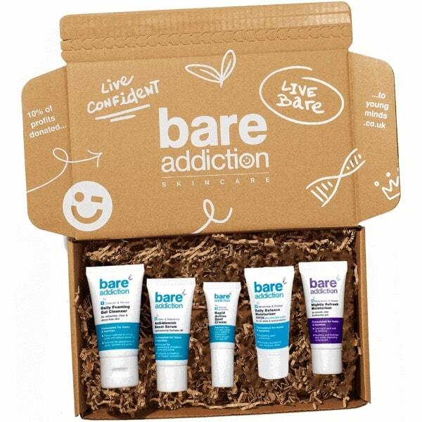 Bare Addiction Travel Size Skincare Set