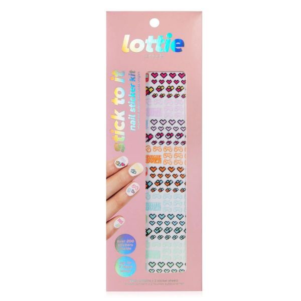 Lottie London Stick To It Nail Sticker - Gaming