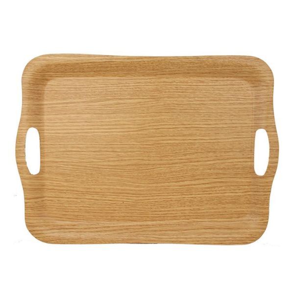 Lifemax Non-Slip Tray (Oak - 42.5x30.5)