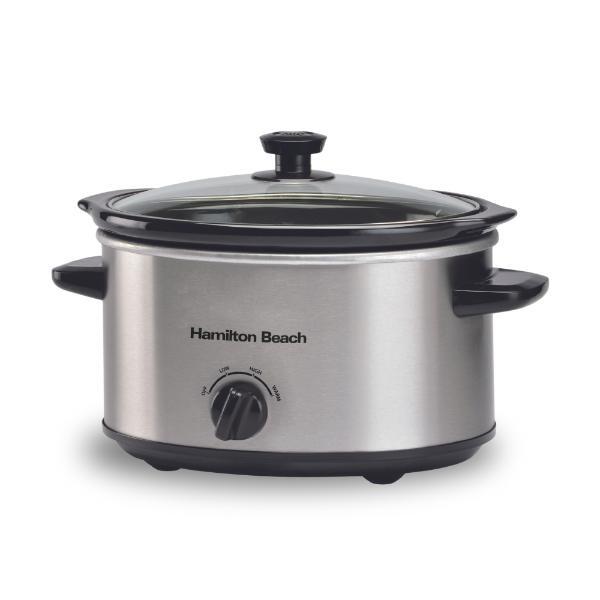 Hamilton Beach 'The Comfort Cook' 3.5L Silver Slow Cooker