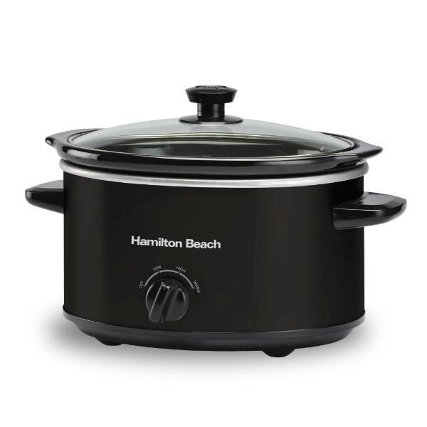 Hamilton Beach 'The Comfort Cook' 3.5L Black Slow Cooker