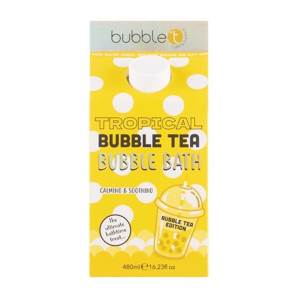 Bubble T Cosmetics Tropical Bubble Tea Bath Milk (480ml)