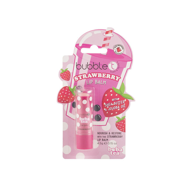 Bubble T Cosmetics Strawberry Lip Balm (4.5g)