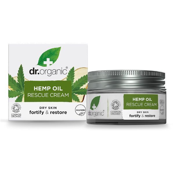 Dr Organic Hemp Oil Rescue Cream 50ml