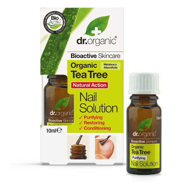 Dr Organic Tea Tree Nail Solution 10ml