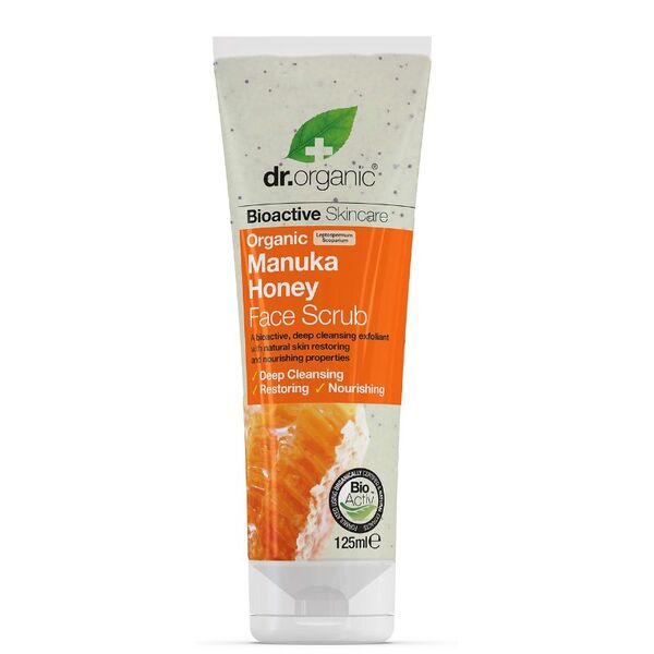 Dr Organic Manuka Honey Face Scrub 125ml