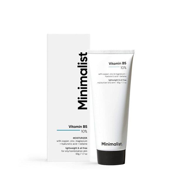 Minimalist Vitamin B5 Moisturiser for Acne-Prone, Oily Skin