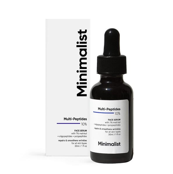 Minimalist Multi Peptide Serum, Boosts Collagen,Repairs Skin