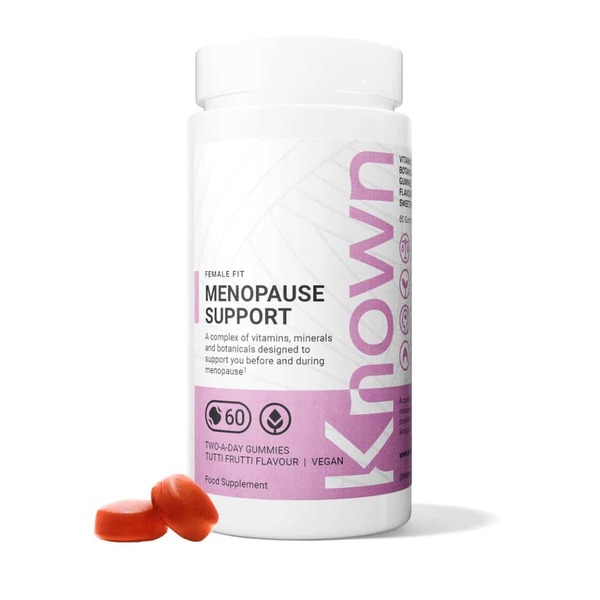 Known Nutrition Menopause Support Vegan Gummy Supplement x 60