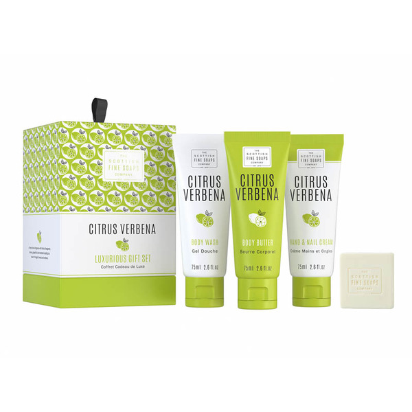 Scottish Fine Soaps Citrus Verbena Luxurious Gift Set