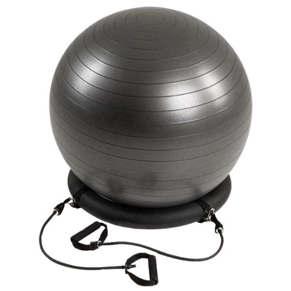 Swedish Posture Ergonomic Gymball with Resistance Bands