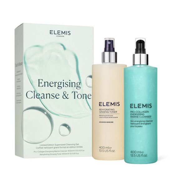 ELEMIS Energising Cleanse & Tone Supersize Duo