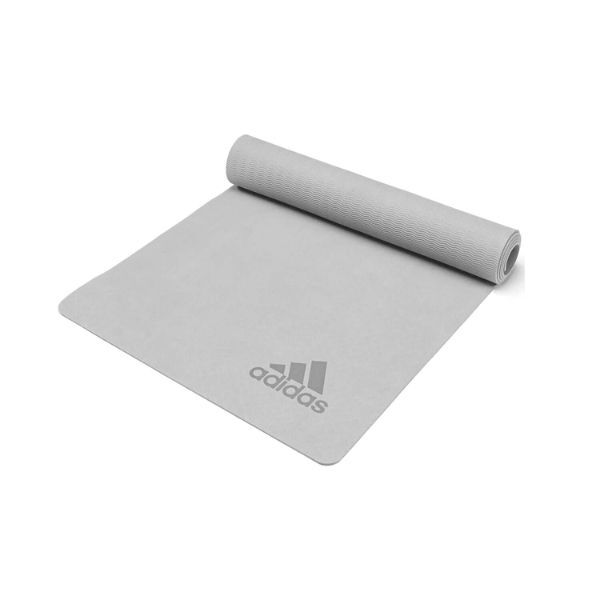 Adidas 5mm Premium Yoga Exercise Mat - Grey