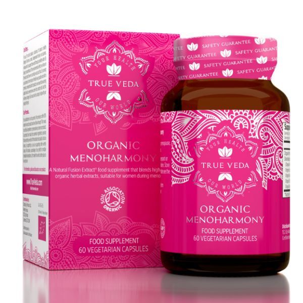 True Veda | Organic MenoHarmony | Menopause Support|60 Caps