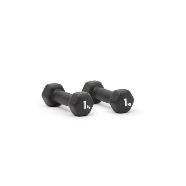 Adidas 2 x 1kg Hex Dumbbells