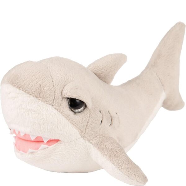 Suki Medium Flossy Shark Plush Toy, 26cm