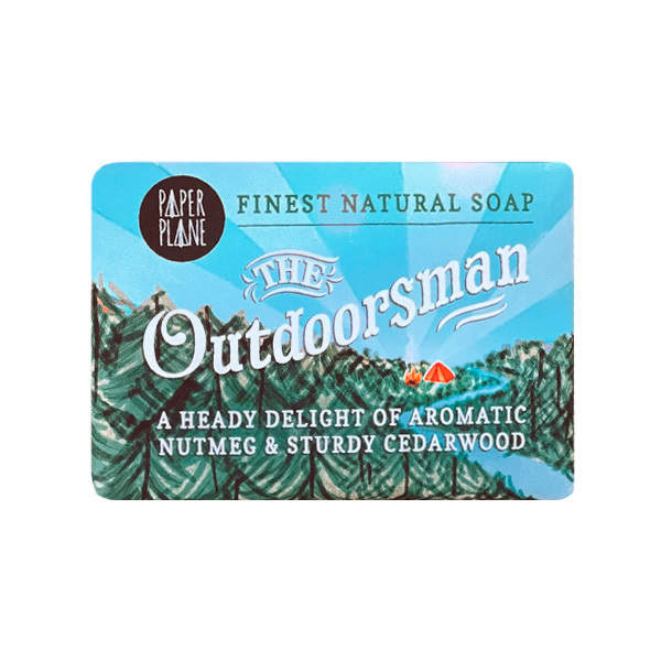 Paper Plane Outdoorsman Soap 95g