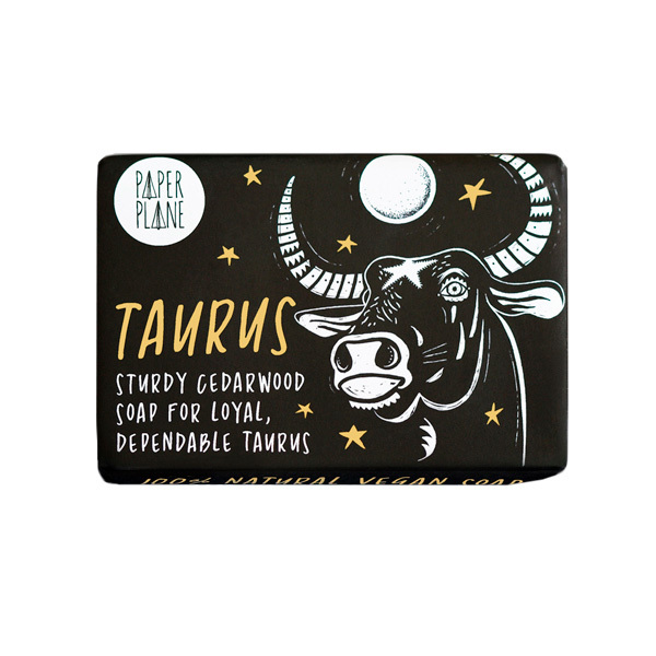 Paper Plane Taurus Star Sign Soap 95g