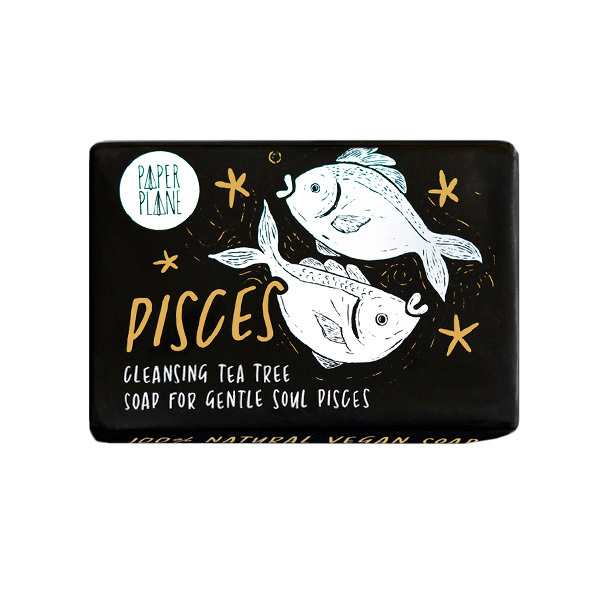 Paper Plane Pisces Star Sign Soap 95g