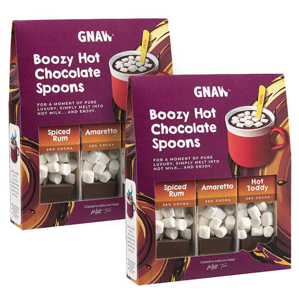 Gnaw Boozy Hot Shot Gift Set Twin Pack, 2 x 120g