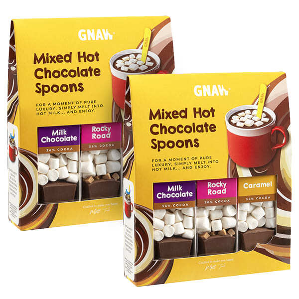 Gnaw Mixed Hot Choc Shot Gift Set Twin Pack, 2 x 120g