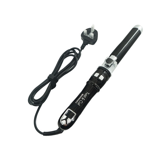 Beautaholics Twist & Curl Automatic Hair Curler - Black 32mm