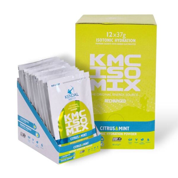 KMC ISO Mix Isotonic Energy Drink Citrus & Mint 12x37g