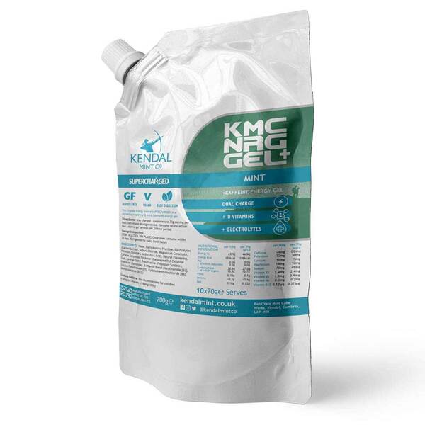 KMC Caffeine Energy Gel Refill Pouch Mint- 700g