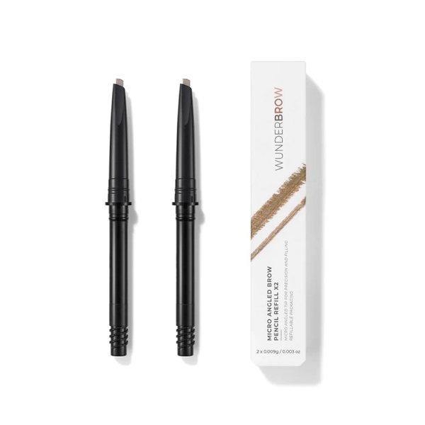 Wunderbrow Micro-Sculpt Brow Pencil Refill 2pcs - Dark Brown