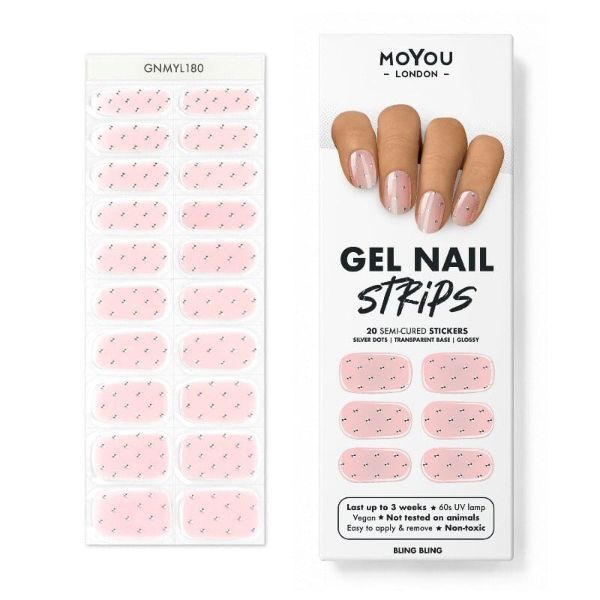 MoYou-London Gel Nail Strip - Bling Bling