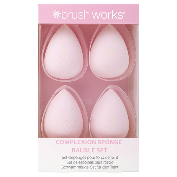 Brushworks Complexion Sponge Set - 4 Pack