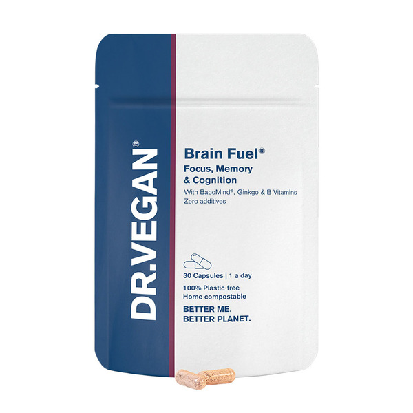 DR.VEGAN Brain Fuel® | 30 Day Supply | 1 Capsule Per Day