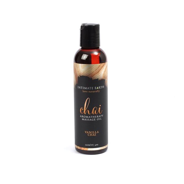 Intimate Earth Chai Massage Oil Vanilla 120ml