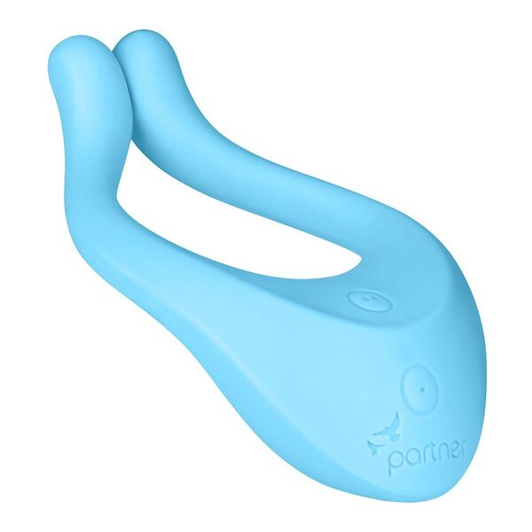 Satisfyer Partner Multifun 1 Vibrator - Light Blue