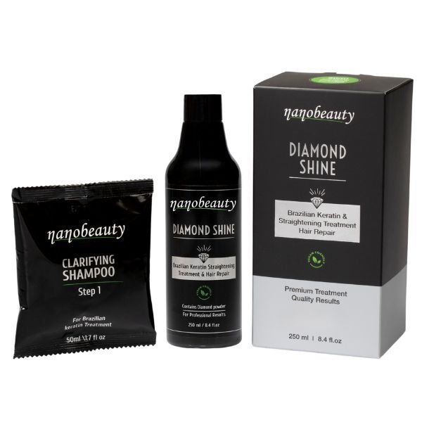 Nanobeauty Diamond Shine Brazilian Keratin Treatment Kit