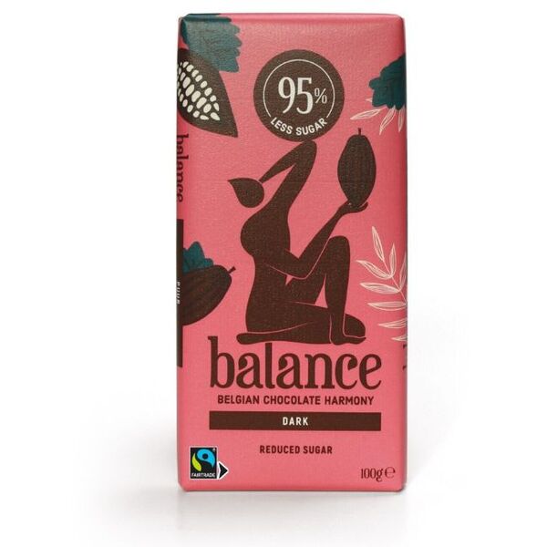 Balance Diabetic Dark Chocolate Bar No Added Sugar 100g