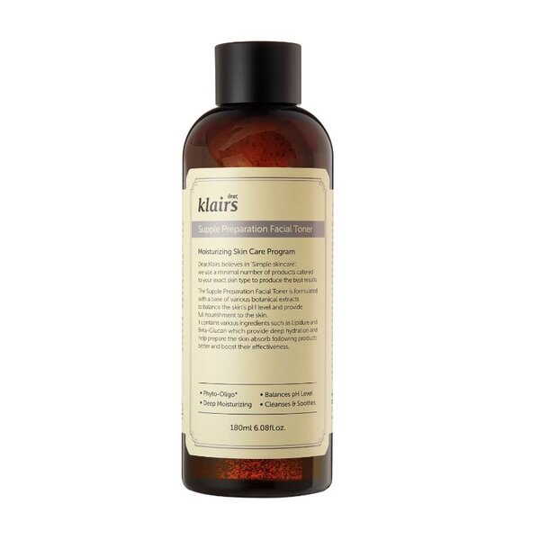 Dear, Klairs Supple Preparation Facial Toner 180ml