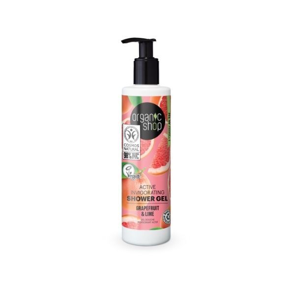 Organic Shop Active Shower Gel Grapefruit & Lime 280ml