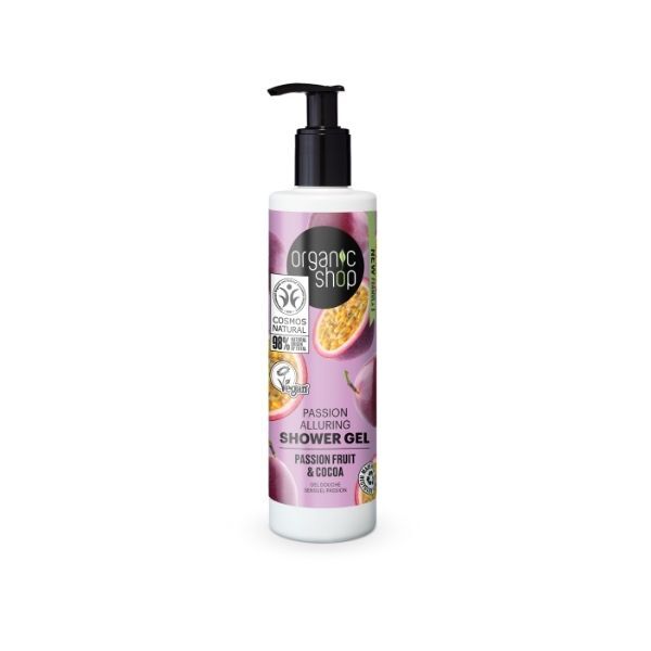 Organic Shop Passion Shower Gel Passion Fruit & Cocoa 280ml