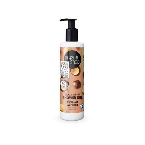 Organic Shop Nourishing Shower Gel Macadamia & Avocado 280ml