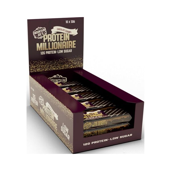 Mountain Joe's Protein Millionaire 10x50g Chocolate Caramel