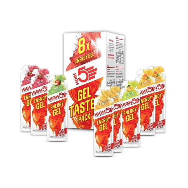 HIGH5 Gel Taster Pack 8x40g Mixed Flavours