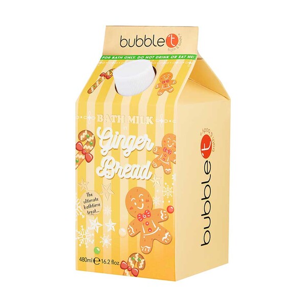 Bubble T Cosmetics Gingerbread Bath Milk (480ml)