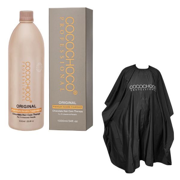 Cocochoco Original Brazilian Keratin Hair Treatment & Cape