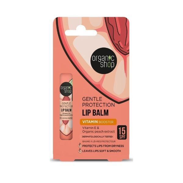 Organic Shop Gentle Protection Lip Balm SPF 15 10ml