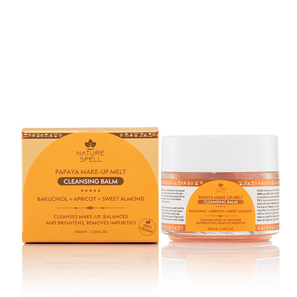 Nature Spell's Papaya Make-up Melt Cleansing Balm 100ml