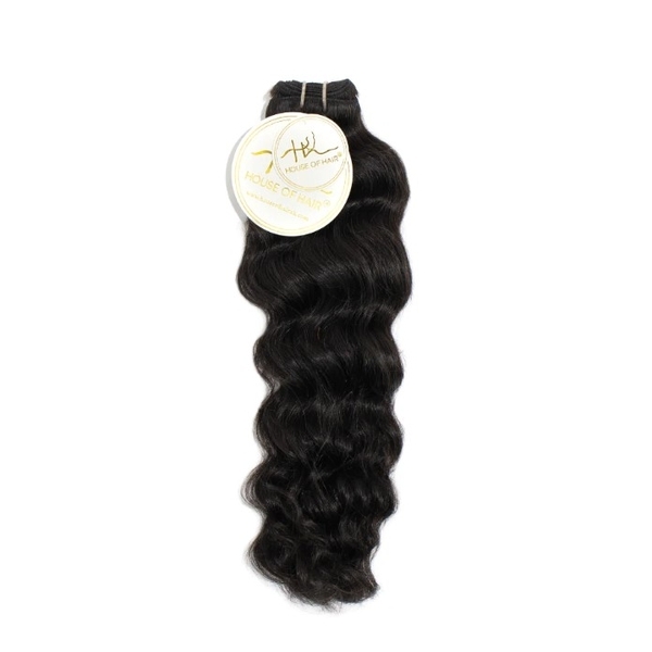 House Of Hair UK Indian Wavy Ebony Weft 16 - Bundle